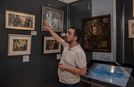 В «Тарханах» в день 185-летия со дня гибели Михаила Лермонтова открылась новая выставка В «Тарханах» в день 185-летия со дня гибели Михаила Лермонтова открылась новая выставка