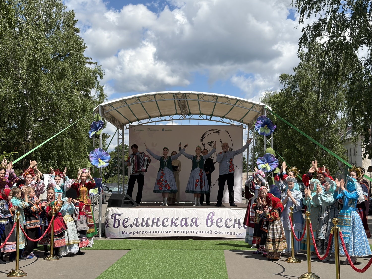 В городе Белинском с размахом прошел VIII Межрегиональный литературный фестиваль «Белинская весна», посвященный 215-летию великого критика