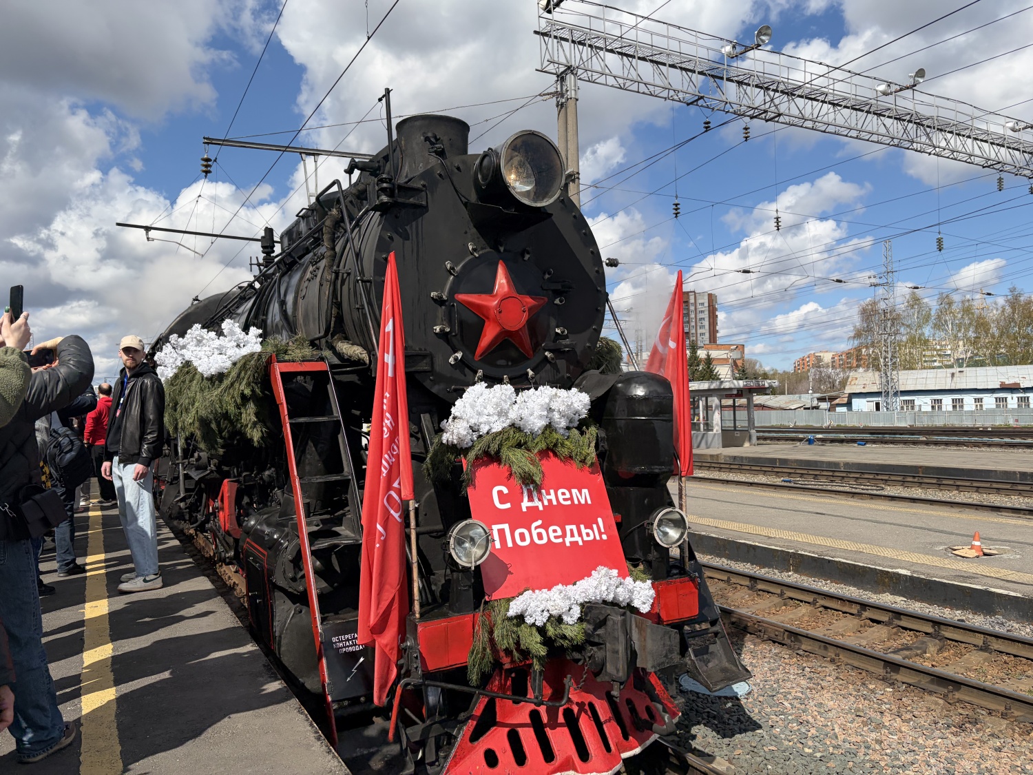 Легендарный «Паровоз Победы» прибыл в Пензу Легендарный «Паровоз Победы» прибыл в Пензу