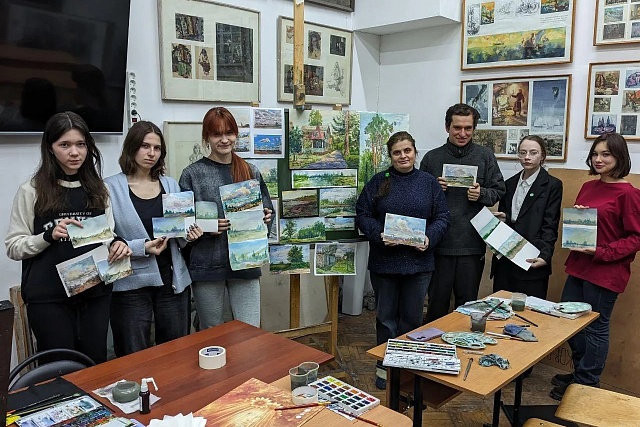 В художественном училище пройдет мастер-класс «Этюды пейзажа» В художественном училище пройдет мастер-класс «Этюды пейзажа»