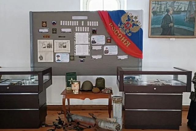В музее А.Н. Радищева открылась выставка, посвященная героям СВО